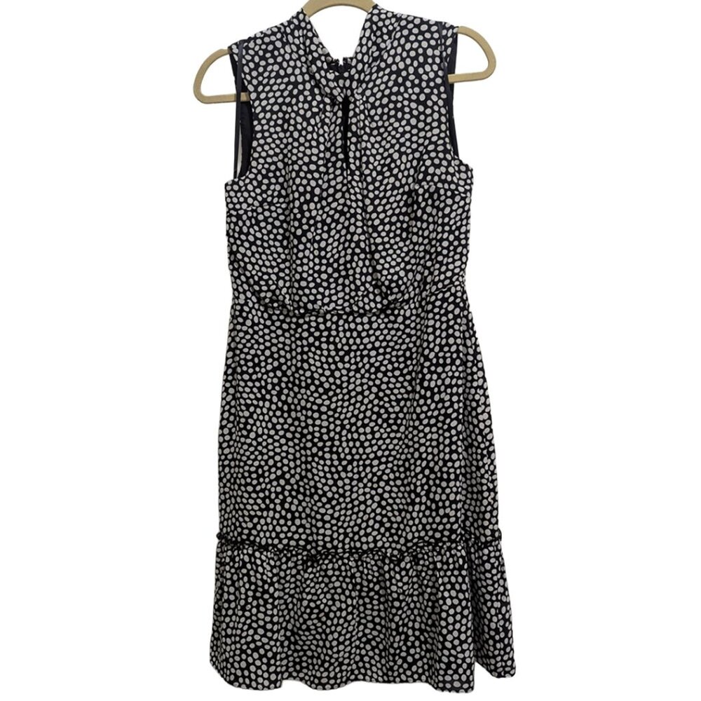 Karl Lagerfeld Polkadot Knee Length Dress Size 8 - Picture 11 of 11